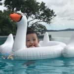 兒童造型泳圈-天鵝